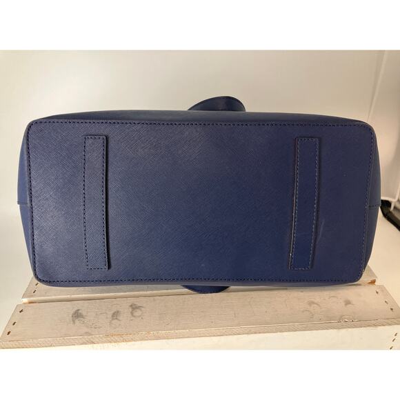 KATE SPADE NAVY BLUE SAFFIANO LEATHER WOMENS SHOULDER BAG - Picture 7 of 16